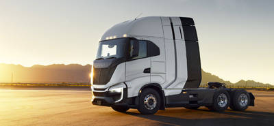 Nikola-Tre-EV-semi-truck-fire-batteries