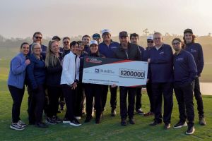 Crash Champions Presents $200,000 to Collision Engineering Program at Charity Golf Outing