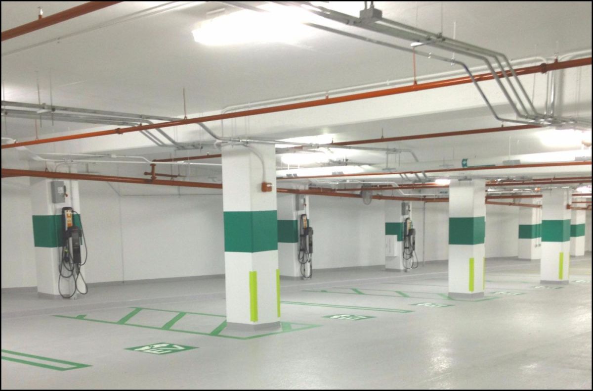 State-Farm-parking-garage-EV-removal