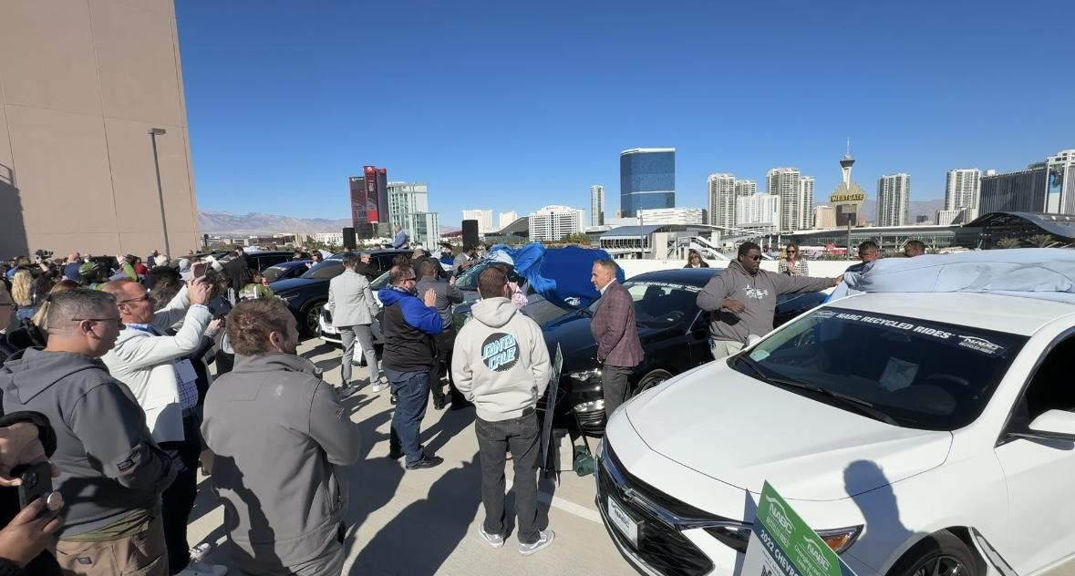 NABC Recycled Rides Presents Vehicles to 11 Las Vegas-Area Recipients at 2024 SEMA Show