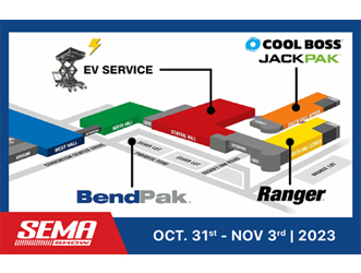 SEMA-2023-BendPak-booths