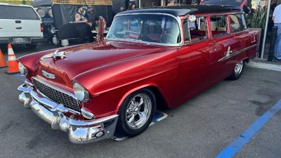 1955 Chevy wagon.