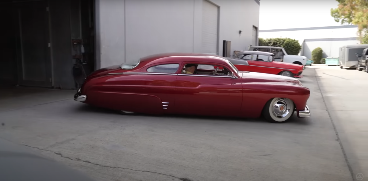 On The Lighter Side: 1950s Gangster Lead-Sled Shows Off Its Custom Bodywork