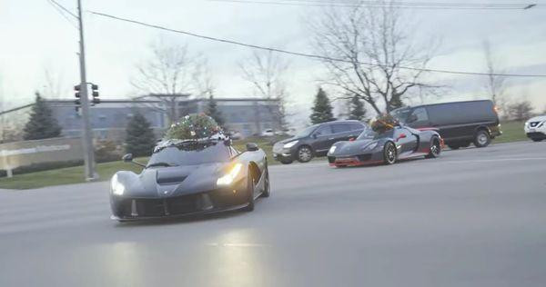 On The Lighter Side: Supercars Go Christmas Tree Shopping